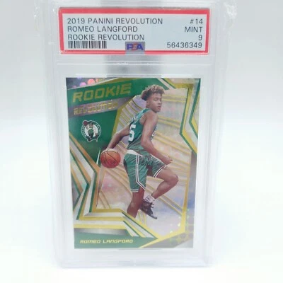 2019 Panini Revolution #14 Rookie Revolution Romeo Langford PSA 9 - Image 1 of 2