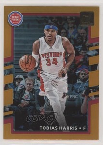 2017-18 Panini Donruss Holo Orange Laser Tobias Harris #42