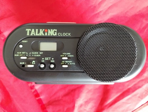 NEW RUSSIAN Language Talking Speaking Alarm Clock Rooster Crow Vision Impaired Cover