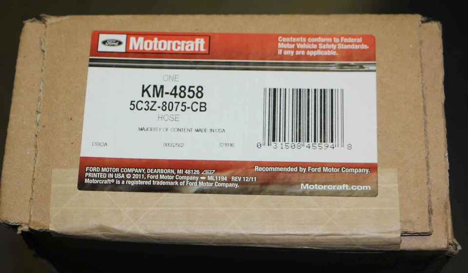 Manguera de tanque de recuperación de refrigerante de motor Ford F250 Super Duty 2005-2007 #419-NPL B19 Foto 1 de 1