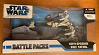 Star Wars 2008 HOTH Scout SPEEDER BIKE PATROL The Legacy Collection Battle Packs