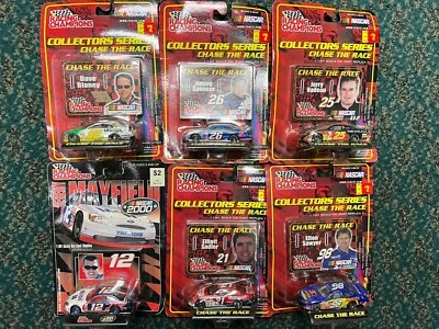 6x Vintage Racing Champions Collectors Series Chase The Race #26#25#93#21#98#12 Foto 1 de 4