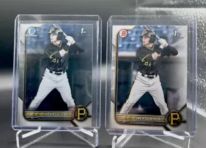 Jack Suwinski 2022 Bowman cromo y papel #BCP-84 y #bp-84 piratas radiocontrol - Imagen 1 de 3