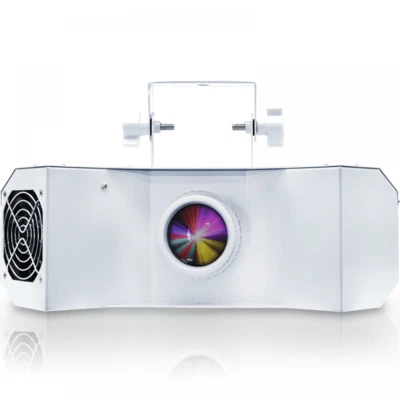 Equinox Helix 100w HP Gobo Moon Flower DJ Lighting DMX Effect DJ Stage (White) - Image 1 of 4