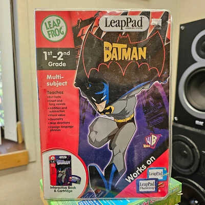 Leap Frog LeapPad The Batman 1st - 2nd Grade Multi-Subject Book & Cartridge - Image 1 of 4
