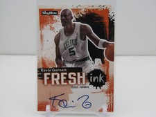 KEVIN GARNETT 2008-09 UD SKYBOX FRESH INK AUTOGRAPH AUTO! SP! CELTICS!!