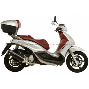 PIAGGIO BEVERLY 350 SPORT TOURING 2011 A 2016 TERMINALE DI SCARICO LEOVINCE NERO - Imagen 1 de 1