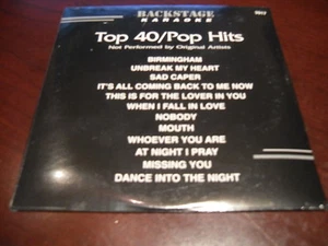 BACKSTAGE KARAOKE 3917 TOP 40 / POP HITS CD+G SEALED - Picture 1 of 1