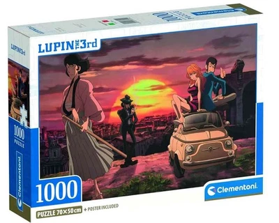 Lupin III Puzzle Sunset 1000 Pz Clementoni - Immagine 1 di 4