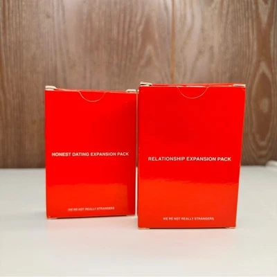 Tarjeta de expansión We're Not Really Strangers juego de cartas citas honestas y relaciones Foto 1 de 2