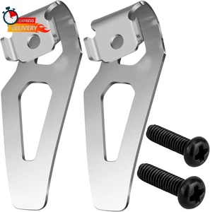 Paquete de 2 Kit de Clip de Cinturón para Taladros y Drivers Milwaukee M12 12V: 42-70-0490 Acero T - Imagen 1 de 7