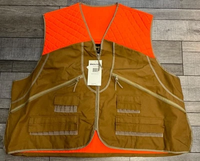 Gamehide Hunting Utility Vest Mens 4XL Pheasant RWH-3A  Brown Safety Orange New - Image 1 of 4