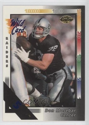 1992 Wild Card 5 Stripe Don Mosebar #308 - Image 1 of 2