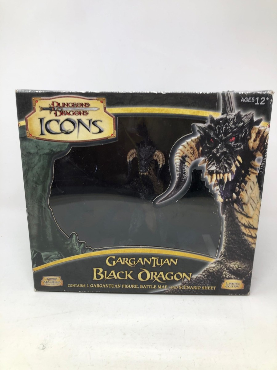 ダンジョンズ＆ドラゴンズ Gargantuan Black Dragon dndminis_gargantuanblackdragon.jpg