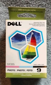 Dell MK995 Series 9 Photo Color Ink Cartridge for 926 V105 V305 Printers New - Picture 1 of 4