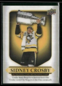 2024-25 Upper Deck Tim Hortons #SC-8 Sidney Crosby Sidney Crosby Retrospectiva - Imagen 1 de 2