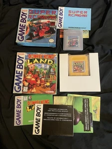 Donkey Kong Land (Nintendo Game Boy, 1995) CIB  Complete In Box  Rc Pro Am - Picture 1 of 5