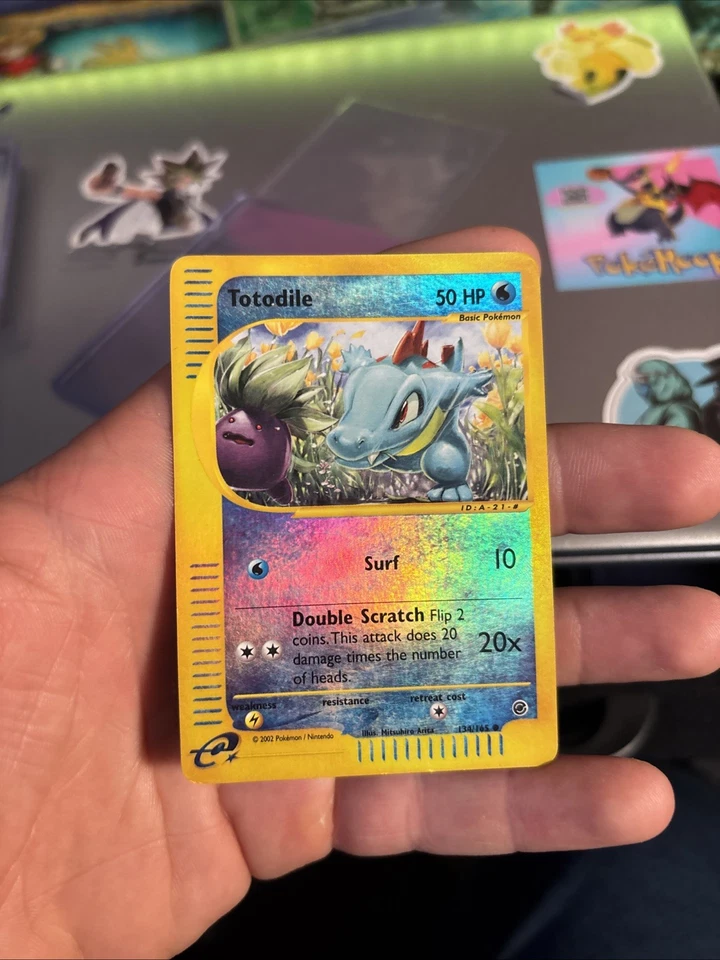 Totodile 134/165 Expedition Base Set Reverse Holo HP - Image 1 of 4