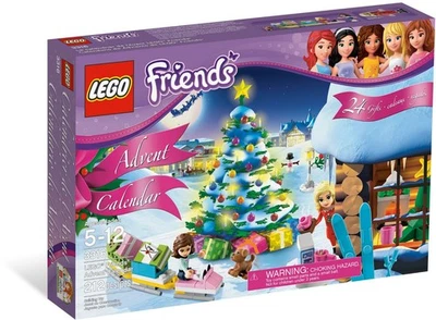 NEW LEGO Friends Christmas "Advent Calendar" 2012 (3316)  - RARE Sealed, HTF - Image 1 of 4