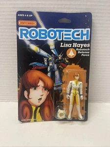 Vintage 1985 Matchbox Robotech Defense Force Lisa Hayes 3,75" Figur versiegelt - Bild 1 von 4