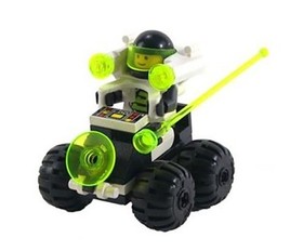 LEGO 6812 Grid Trekkor - 100% COMPLETE - Blacktron II Vintage Space Buggy
