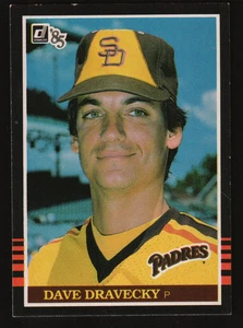 1985 Donruss Baseball #112 - Dave Dravecky - San Diego Padres  85-131 - Picture 1 of 2