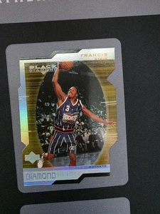 Carta Esordiente Steve Francis Upper Deck Diamante Nero 1999-00 #92 - Foto 1 di 8