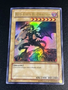 Yugioh Red-Eyes B. Dragon YAP1-EN002 Ultra Rare Anniversary ERROR - Picture 1 of 22