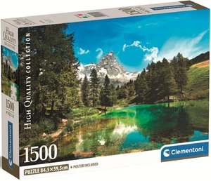 New Clementoni Jigsaw Puzzle 1500 Pieces 12+ 31720 Blue Lake HQC - Picture 1 of 2
