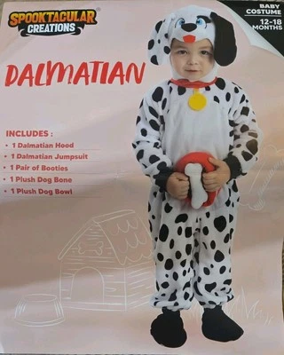 Spooktacular Creations Dalmatian Baby Costume 12-18 Months  - Image 1 of 4