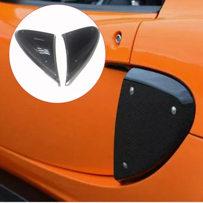 Cubierta de admisión de aire de ventilación lateral de carbono real para Lotus Elise S2 01-10 / Exige S2 04-11 Foto 1 de 4