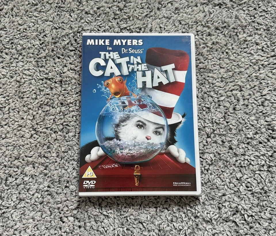The Cat in the Hat DVD (2004) Dr Seuss - Image 1 of 3
