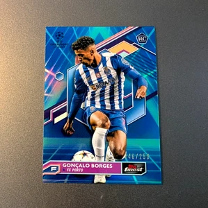 Goncalo Borges RC - 2022-23 Topps Finest - Blue & Aqua Vaporwave  /250 - Bild 1 von 2