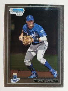 2010 Bowman Chrome Prospects #BCP84 Yowill Espinal - Picture 1 of 2