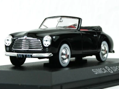 SIMCA 8 Sport - black - Norev 1:43 - Immagine 1 di 2