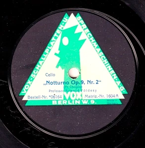 Földesy. Chopin (Nocturne op. 9.2)+Goens (Scherzo). Vox 06164. NM(-) - Picture 1 of 2