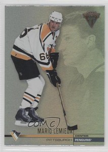 2001-02 Pacific Private Stock Titanium Mario Lemieux #114 HOF