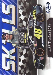 2018 Certified NASCAR Racing Skills Blue #S18 Jimmie Johnson 79/99
