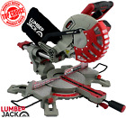 216mm Mitre Saw Sliding Compound with Lumberjack 8" TCT Blade & Laser 1500W 240v