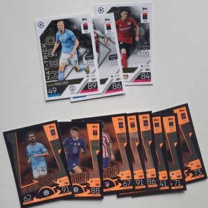 Topps Match Attax Extra 22/23 - BASE CARDS + Reg., Mirror, Flourescent FOILS