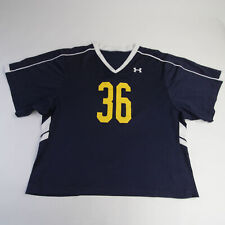 Under Armour Lacrosse Practice Jersey Men's XL Extra Large Navy/White Used