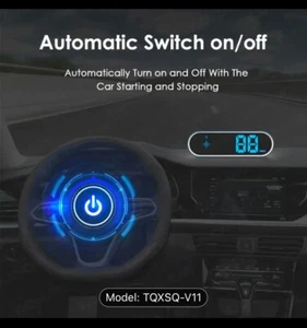 GPS Digital Speed Meter Speedometer HUD with MPH Speed Head Up Display for All - Picture 1 of 7