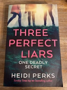 Three Perfect Liars paperback book by Heidi Perks Mystery Thriller 2020 - Picture 1 of 7