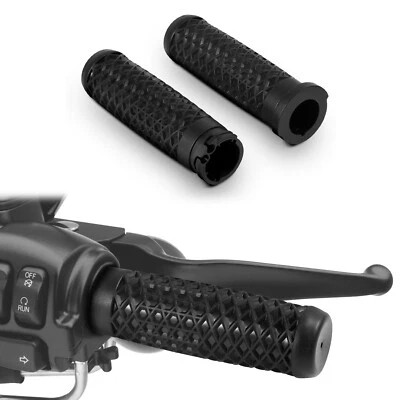 Empuñaduras de cable para Harley Road King todo negro FLHR FLHRI FLHRC FLHRS Foto 1 de 4