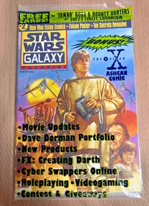 Star Wars Galaxy Magazine #2 X-Files Ashcan Cards 1994 Sealed - Picture 1 of 2