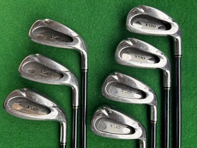 Dunlop XXIO PRIME IronSet 5-9 PwSw 7set XXIO SP400 graphite Shaft Flex SR used - Image 1 of 4