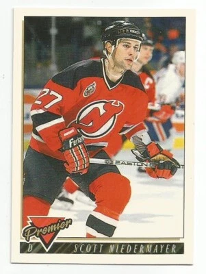 SCOTT NIEDERMAYER 1993-94 TOPPS CARD NM-MT CONDITION - Image 1 of 2