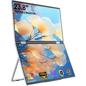 15,6" FHD Dual Triple Tragbarer Monitor für Laptop Extender Monitor Bildschirm - Bild 1 von 7
