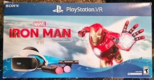 PlayStation VR Iron Man Bundle PS4, PS5 Ready w/ Carrying Case + Extras COMPLETE - Picture 1 of 21