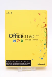 Office Microsoft Mac 2011 Home & Student DVD - Bild 1 von 3